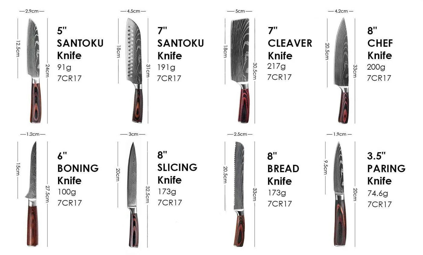 Premium Kitchen Knife Set